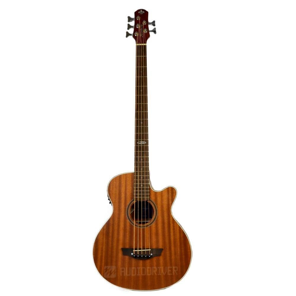 Baixolão Strinberg Sb250c Eletroacústico Mahogany Fosco 