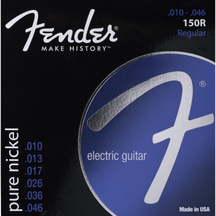 Encordoamento Fender Guitarra 010 Pure Nickel 1505           