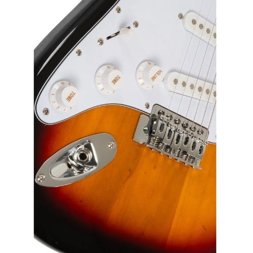 Guitarra Canhoto Aria Stg-003 lh Sunburst 