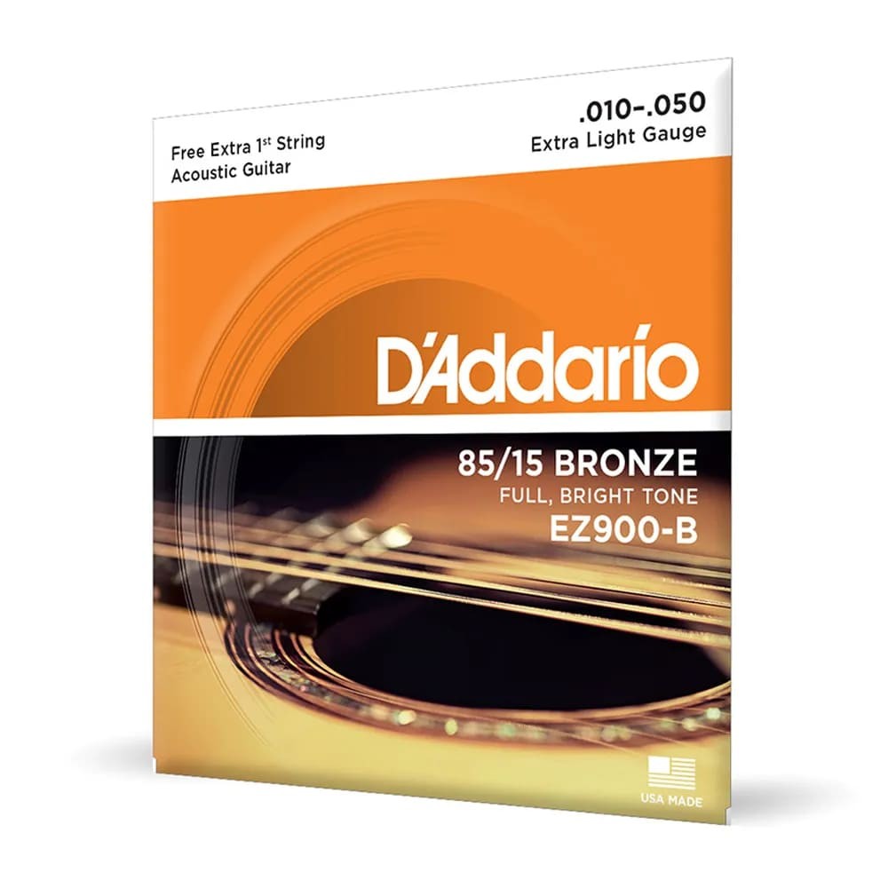 Encordoamento Violão Aço Ez900-b+pl010 