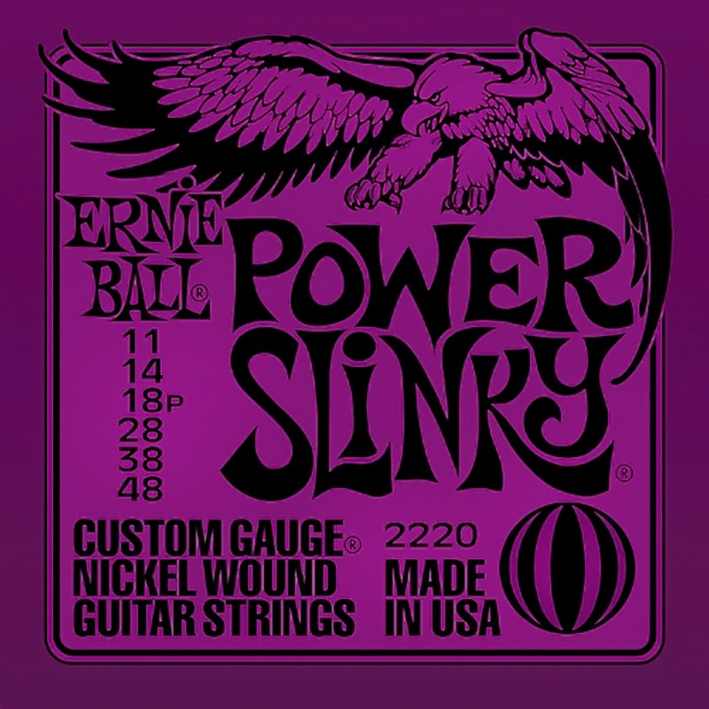 Encordoamento Ernie Ball Guitarra 011 Classic Power Slinky   