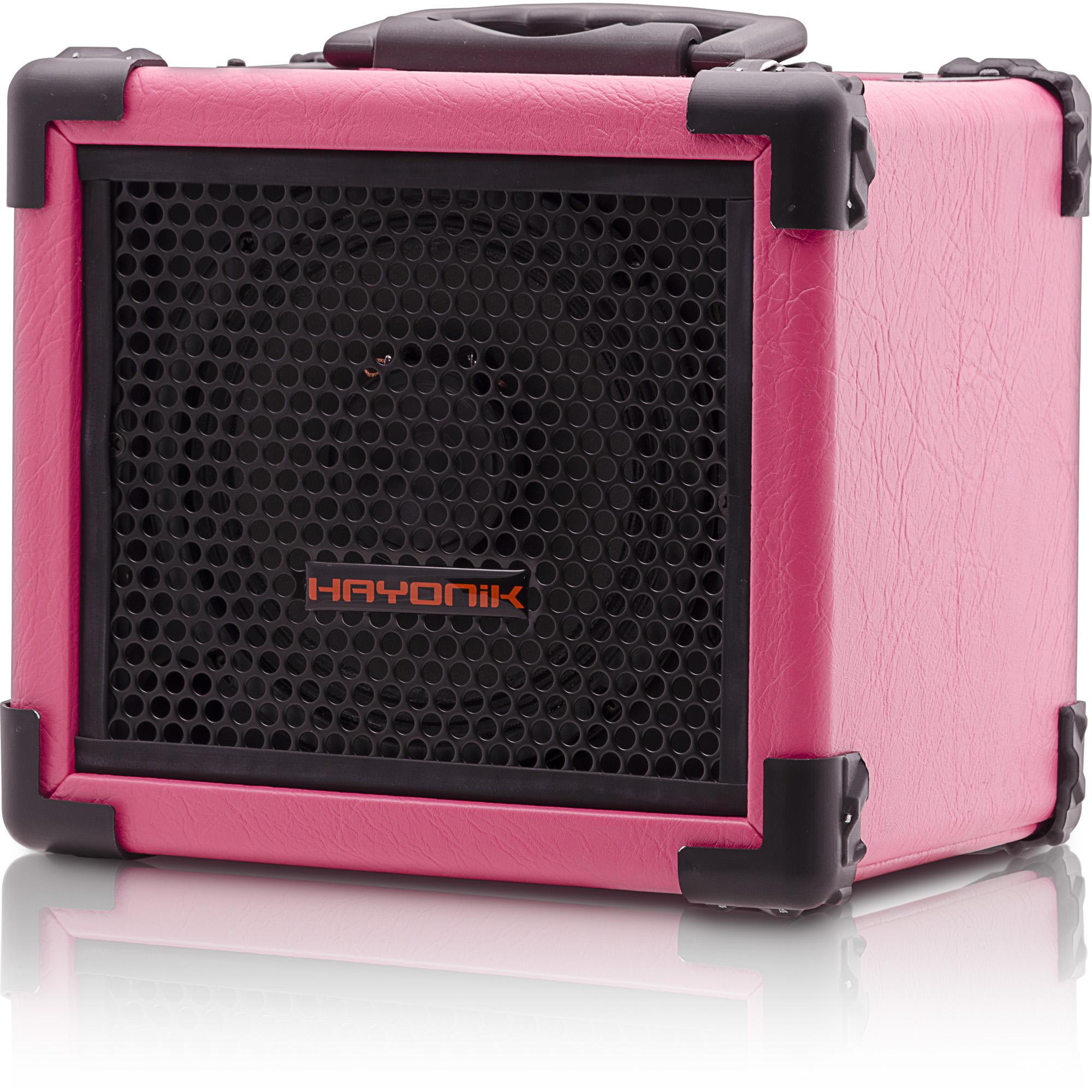 Caixa Multiuso 20w Bluetooth/usb/sd/fm Iron 80 Rosa Hayonik 