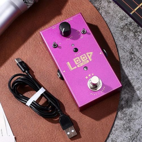 Pedal Looper M-vave Loop ii 11 Minutos 3 Slots Usb Guitarra 