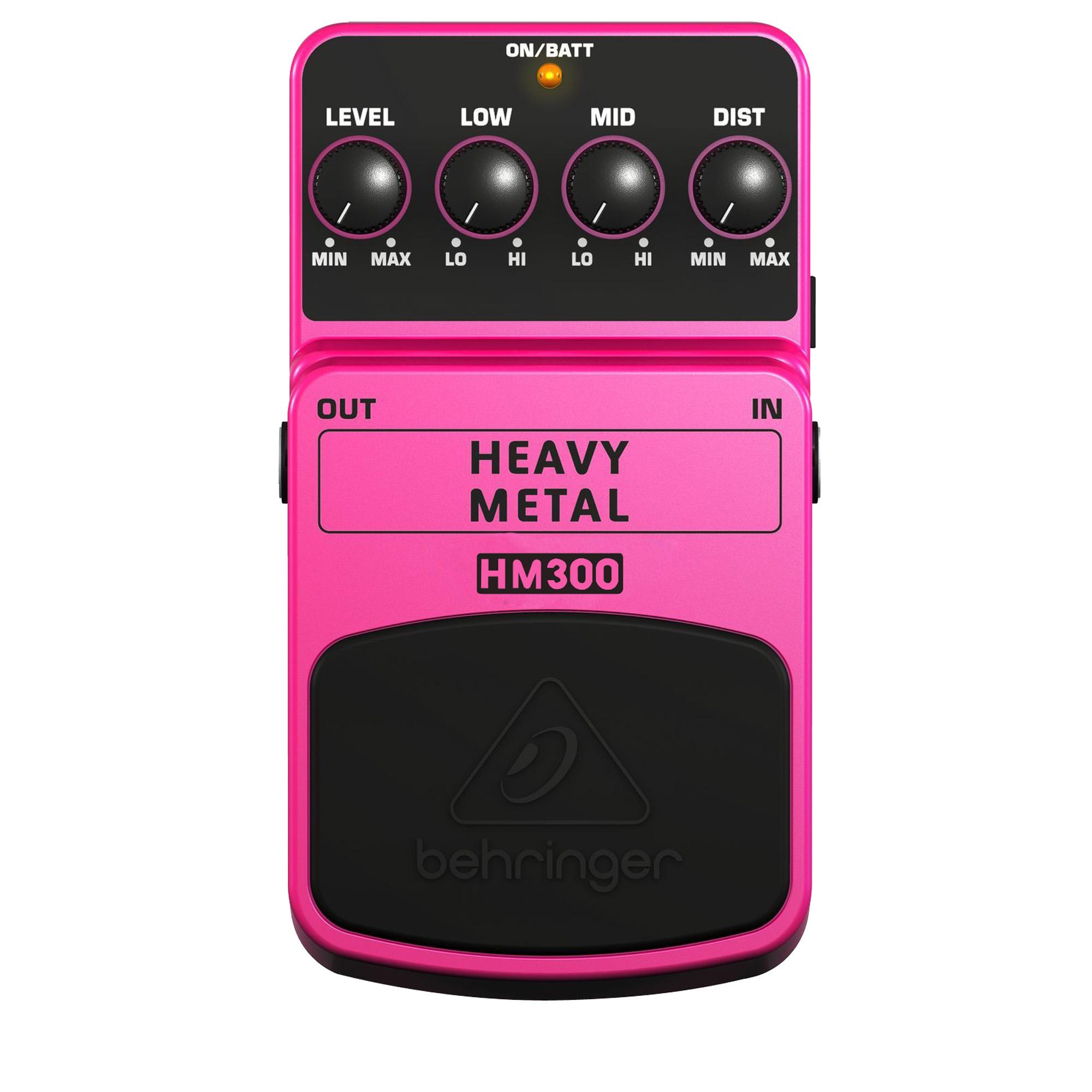 Pedal Para Guitarra Heavy Metal Hm300 Behringer 