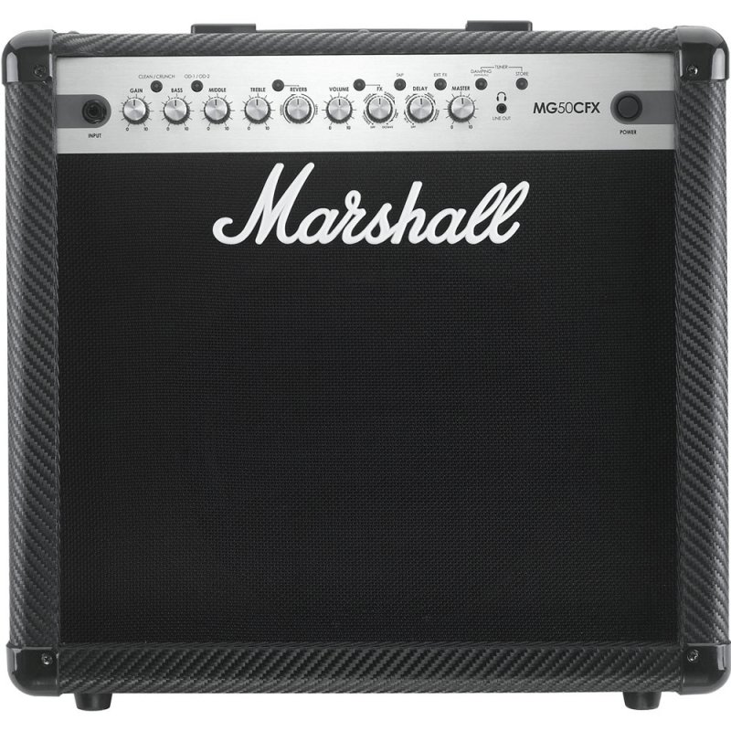 Combo Guitarra Marshall - Mg50cfx-b                                   