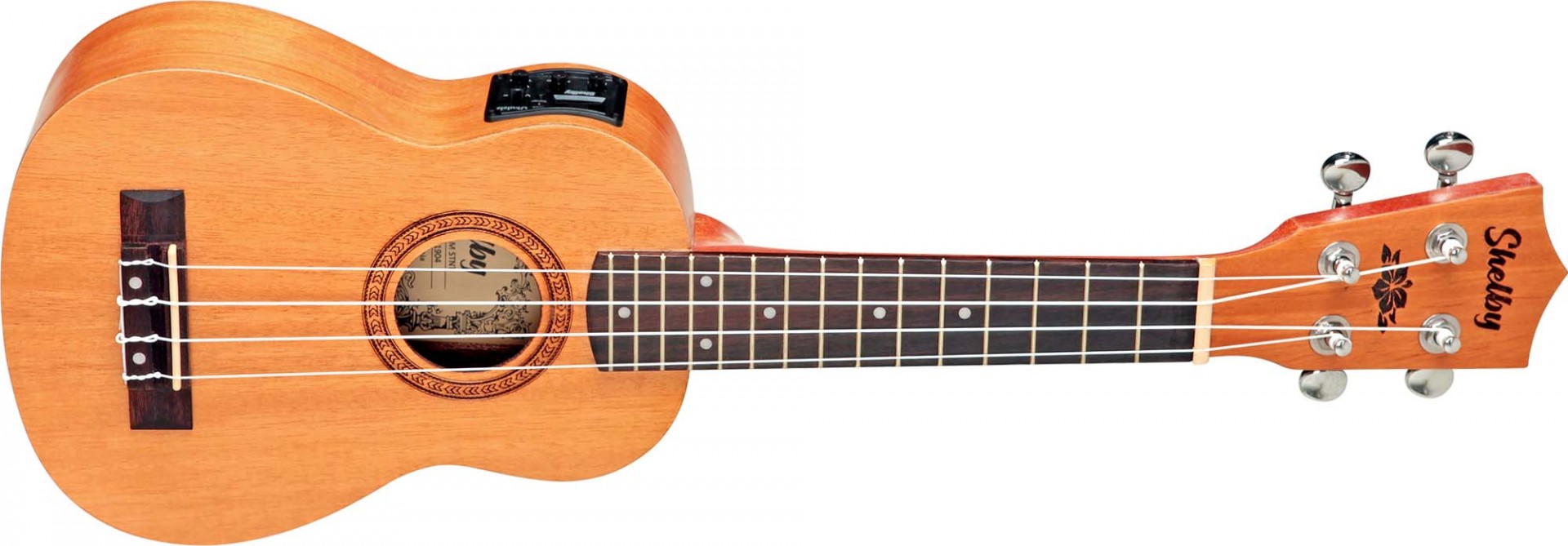 Ukulele Soprano de Mogno Eletroacústico Shelby 