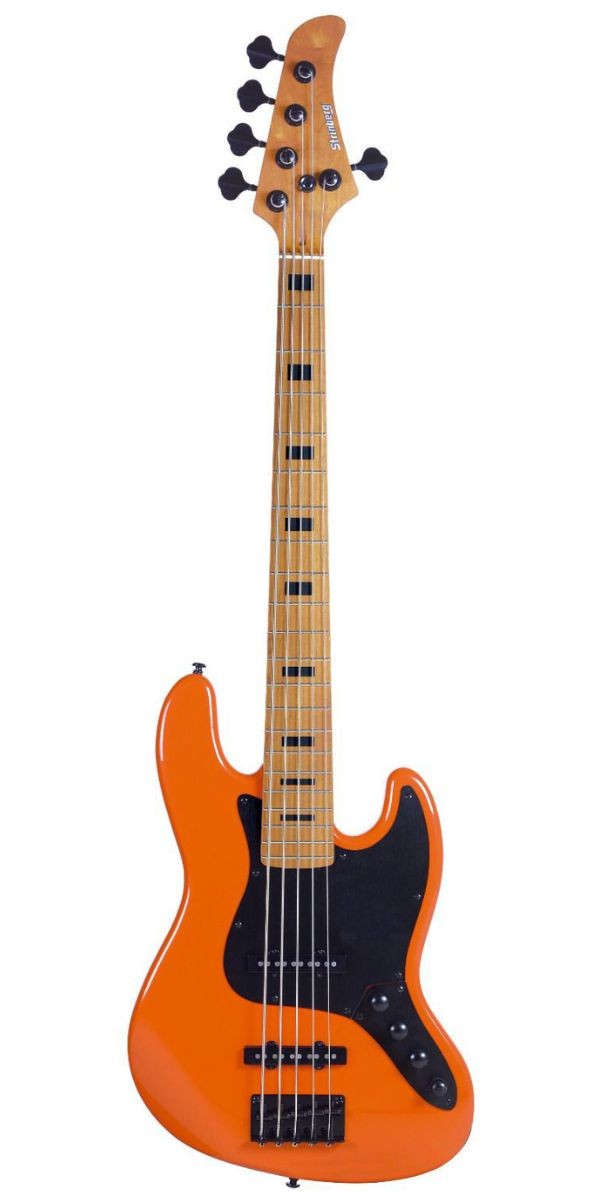 Contrabaixo Strinberg Jbs155ad or 5 Cordas Ativo Signature Aninha Deleones Com Bag 