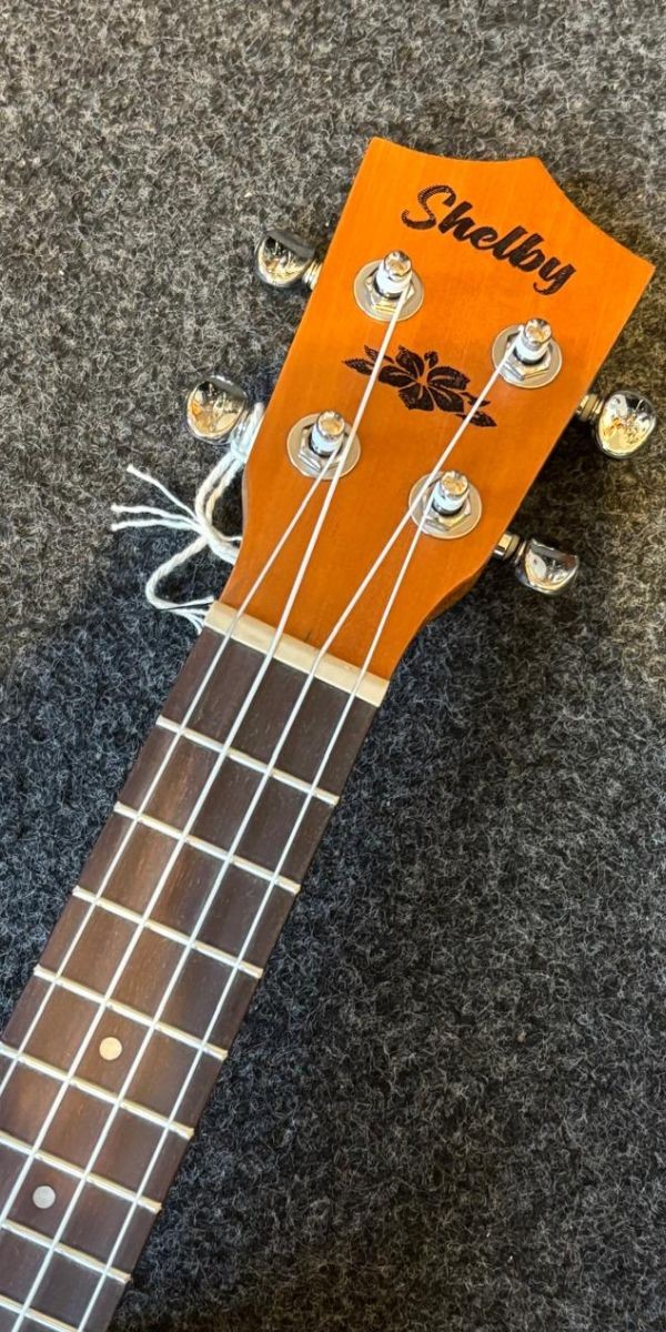 Ukulele Shelby Su21m Soprano 21 Polegadas Mogno Acetinado 