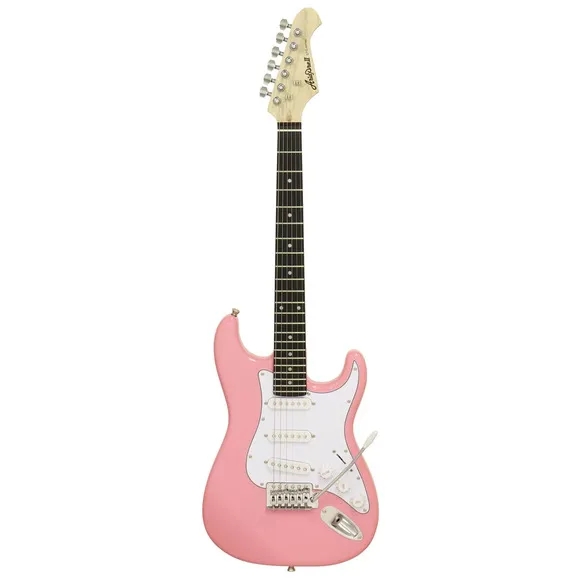 Guitarra Strato Aria 3/4 Stg-mini Kwpk 