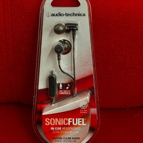 Fone de Ouvido In-ear Audio-technica Ath-clr100is Sonicfuel Com Microfone e Controle p2 3,5mm 