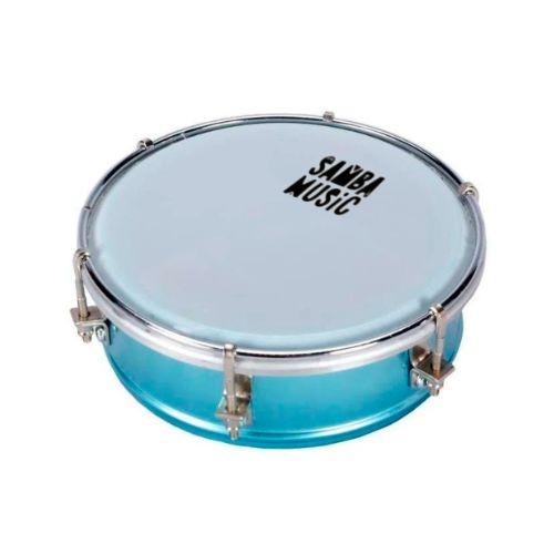 Tamborim Alumínio 6" Samba Music 55mm Azul Tba-55-az 