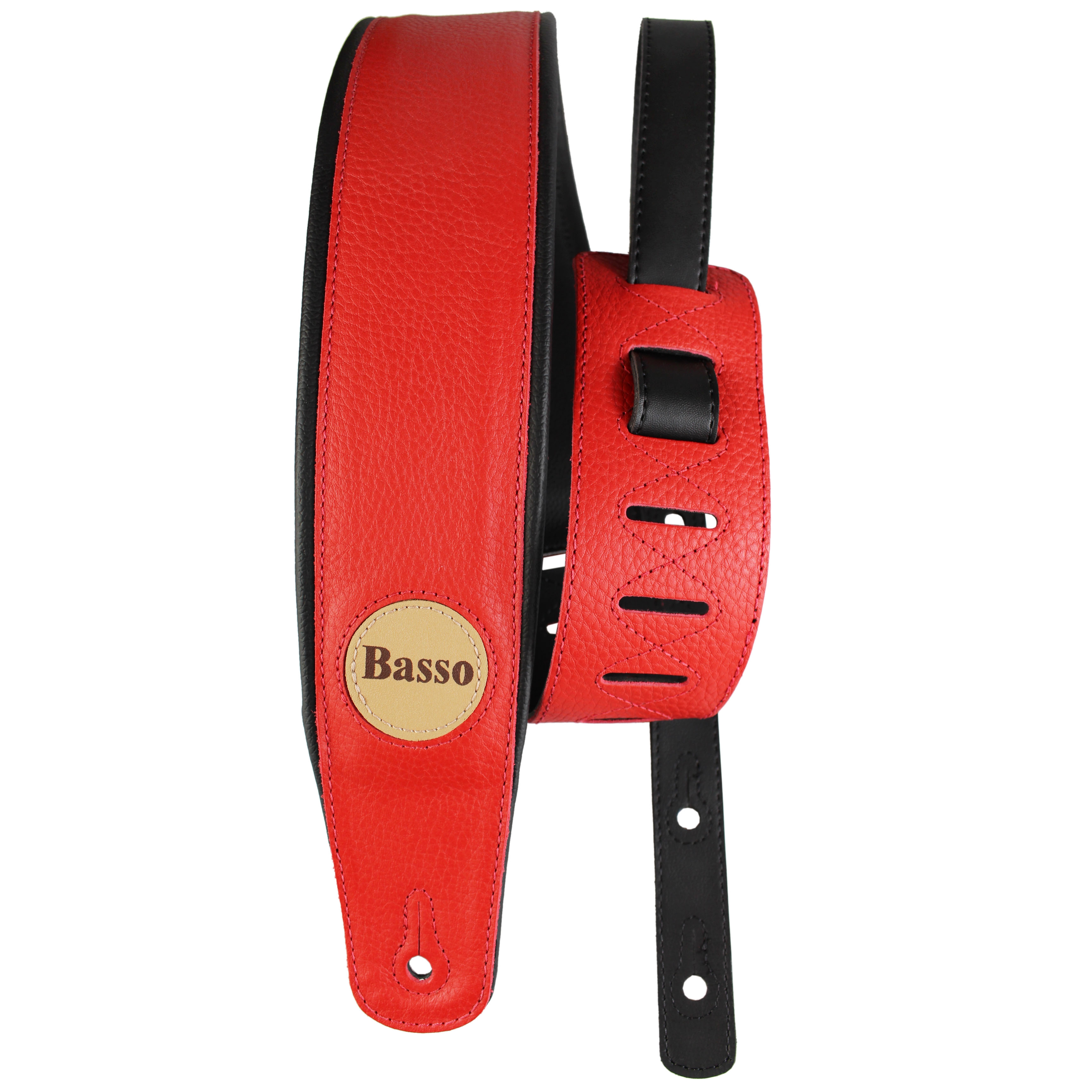 Correia Basso Straps Classic Vermelha Relax 