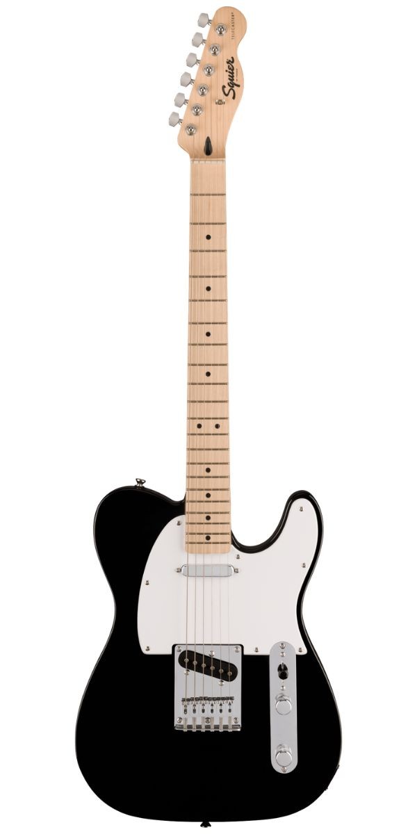 Guitarra Squier Sonic Telecaster Maple Black by Fender 