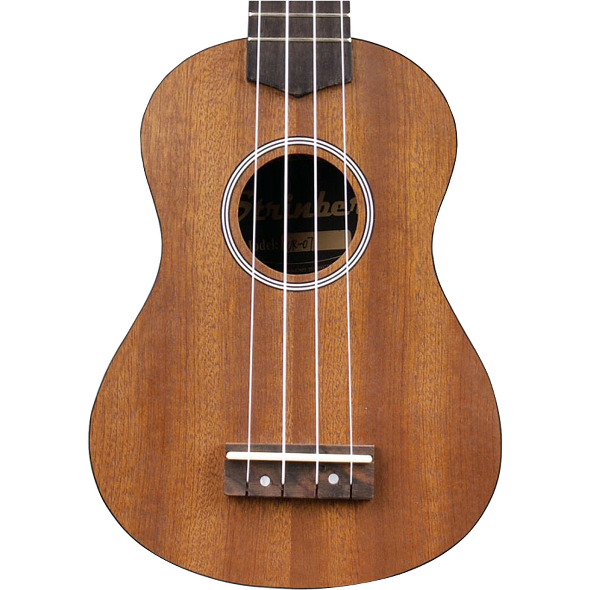 Ukulele Soprano Acústico Nylon Uk-06 Natural Strinberg 