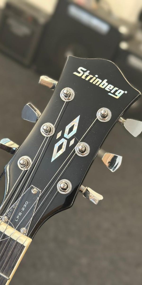 Guitarra Strinberg Les Paul Lps-230 Black 