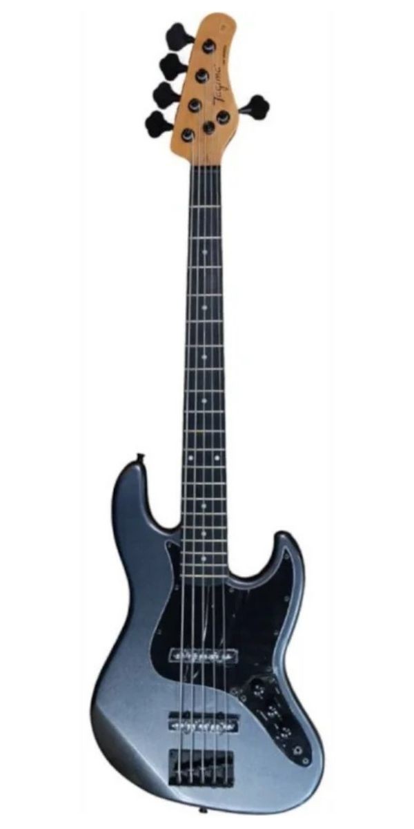 Contrabaixo Tagima Tw-73 Plus 5 Cordas Ativo Metallic Deep Silver Mdsv 