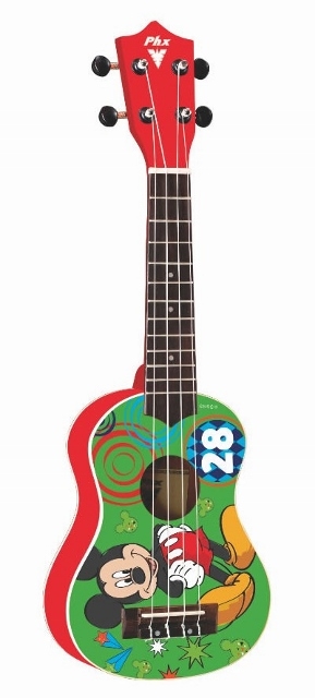 Ukulele Phx Disney Mickey Soprano Acústico 