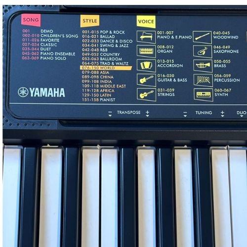 Teclado Yamaha Psr-f52 Arranjador Preto 