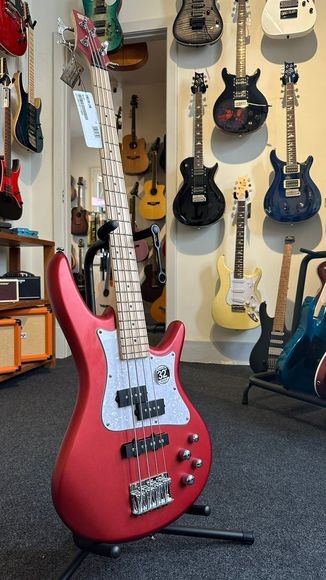 Baixo 4 Cordas Ibanez pj Mezzo Srmd200d Cam Candy Apple Matte 