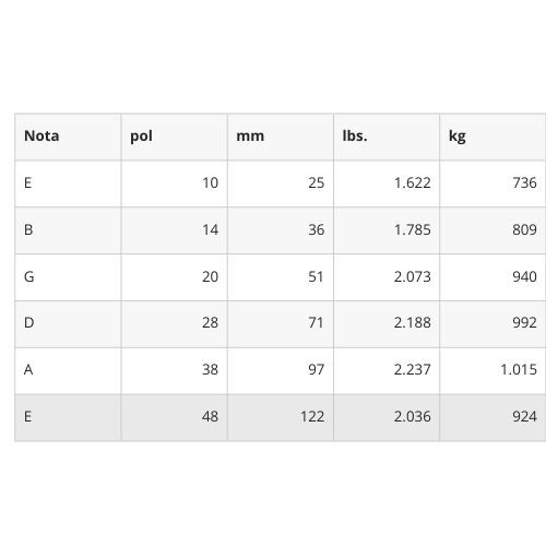 Encordoamento Para Guitarra 10-48 D'addario xl Chromes Ecg23 