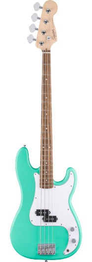 Baixo Fender Debut Collection Precision Bass Sea Foam Green 