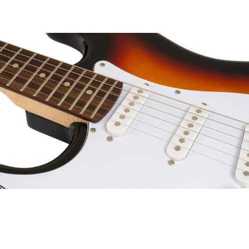 Guitarra Canhoto Aria Stg-003 lh Sunburst 