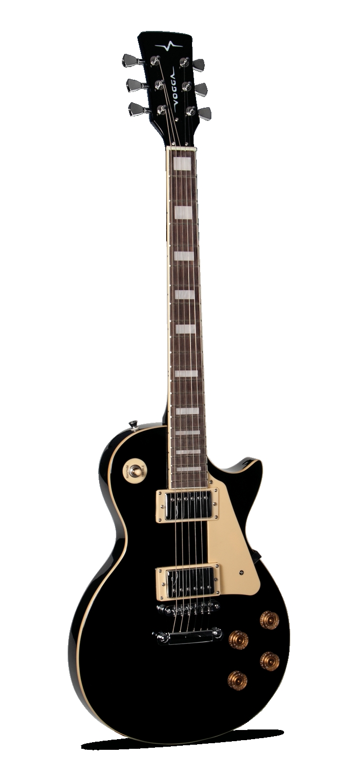 Guitarra Vogga lp Vcg621 Black 