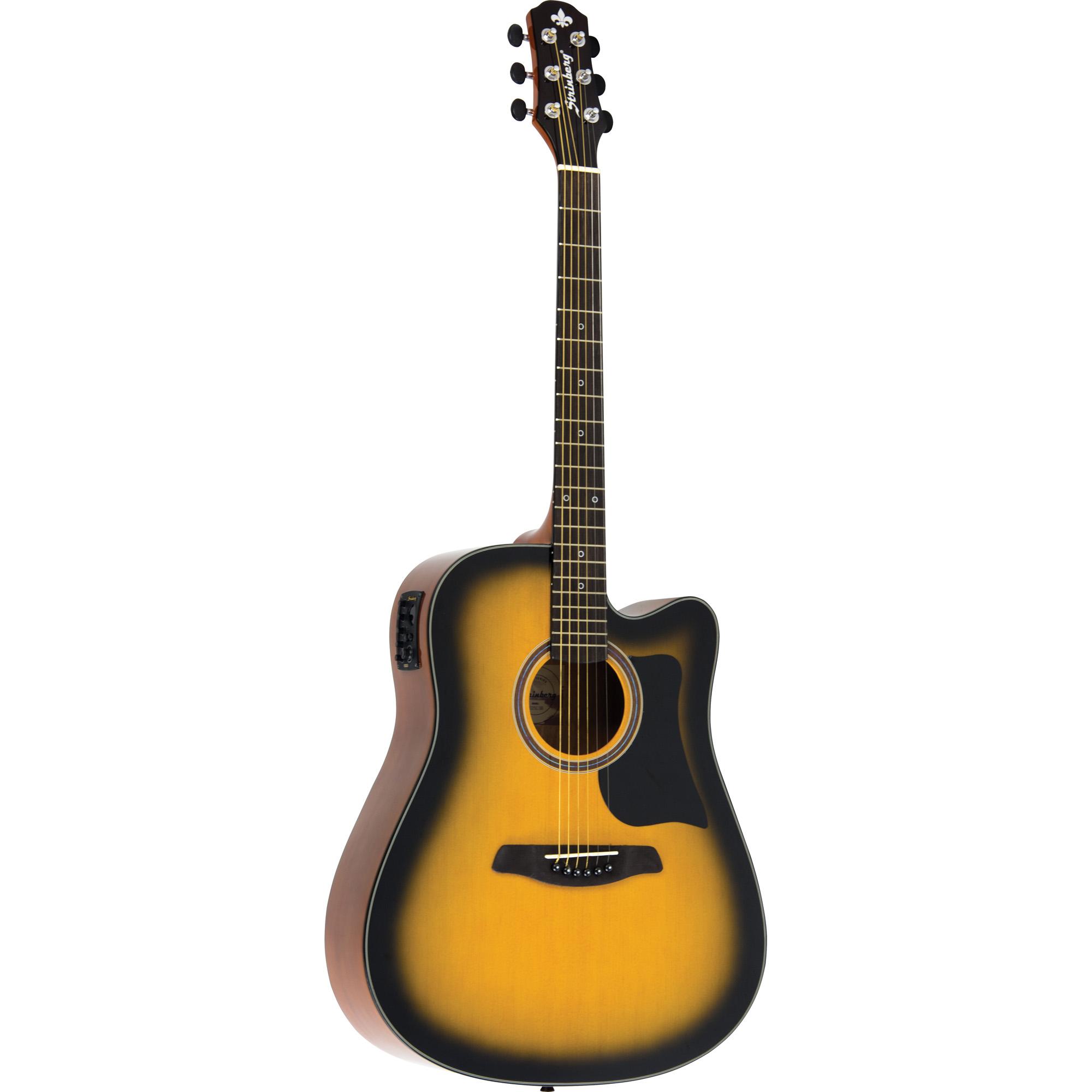 Violão Eletroacústico Aço Sd25c Sunburst Strinberg 