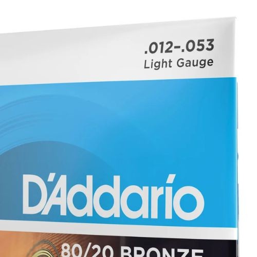 Encordoamento Violão Aço D'addario 012 Ej11 