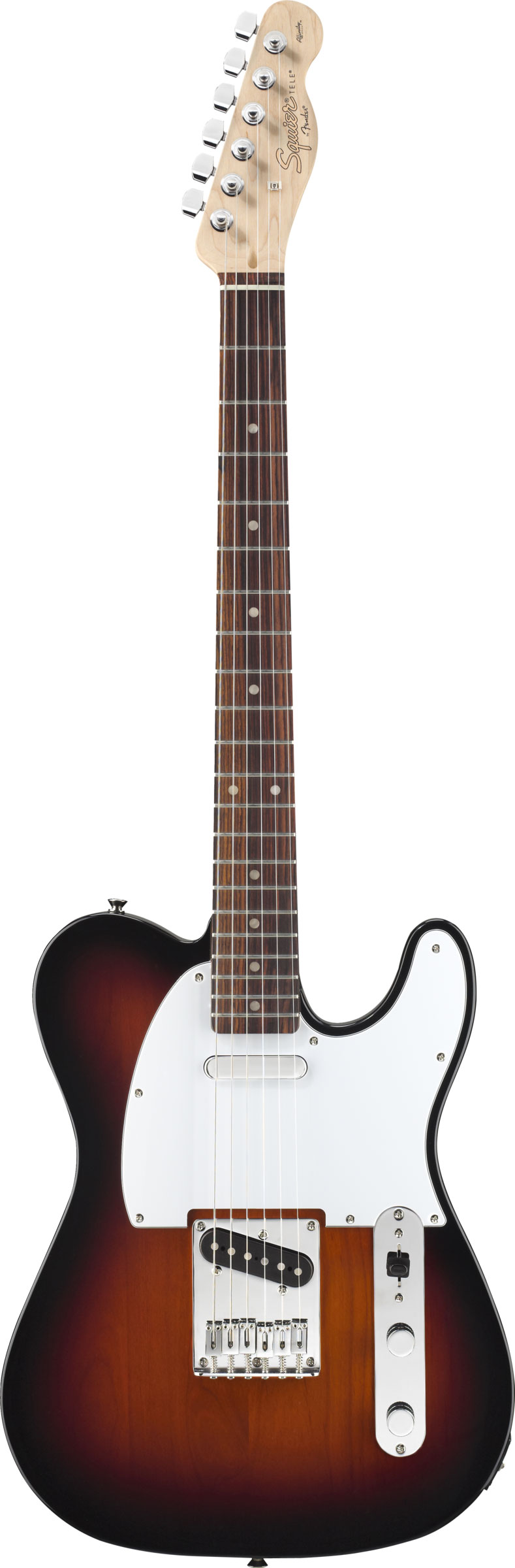 Guitarra Tele Fender Squier Affinity rw 532 Brown Sunburst   