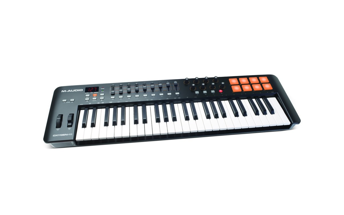 Teclado Controlador Midi/usb Oxygen 49 M-audio 