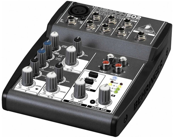 Mesa de Som Mixer Xenyx 502 Behringer 