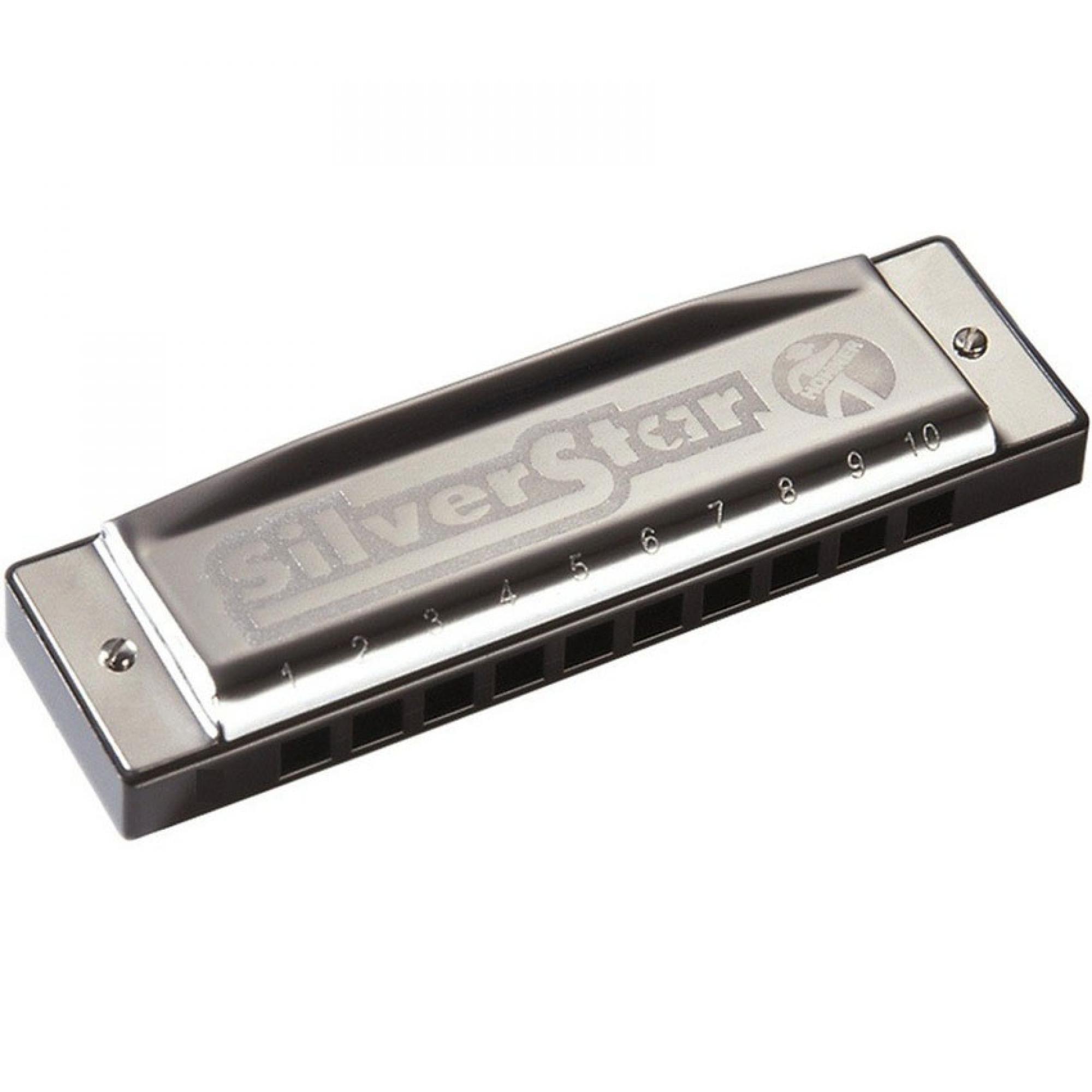 Gaita em Ré Silver Star 504/20 d Hohner 