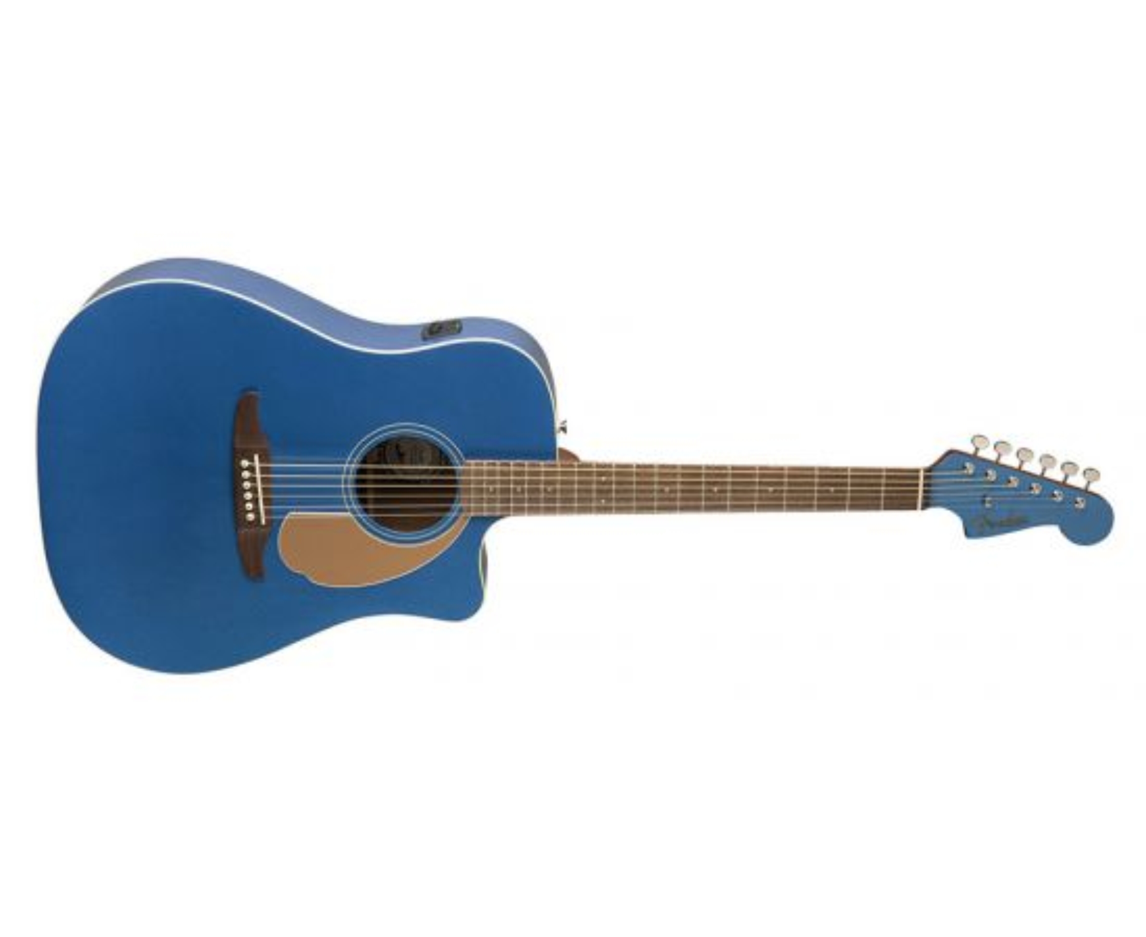 Violão Fender Redondo Player Belmont Blue Eletroacústico 