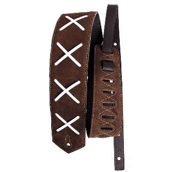 Correia Basso Artist Camurça dg 02 Marrom Para Guitarra, Violão e Baixo 