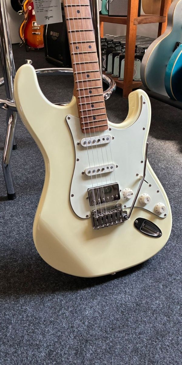 Guitarra Tagima T-640 Olympic White 2s 1h – Versátil Com Humbucker | Entrega Rápida Sul/sudeste 