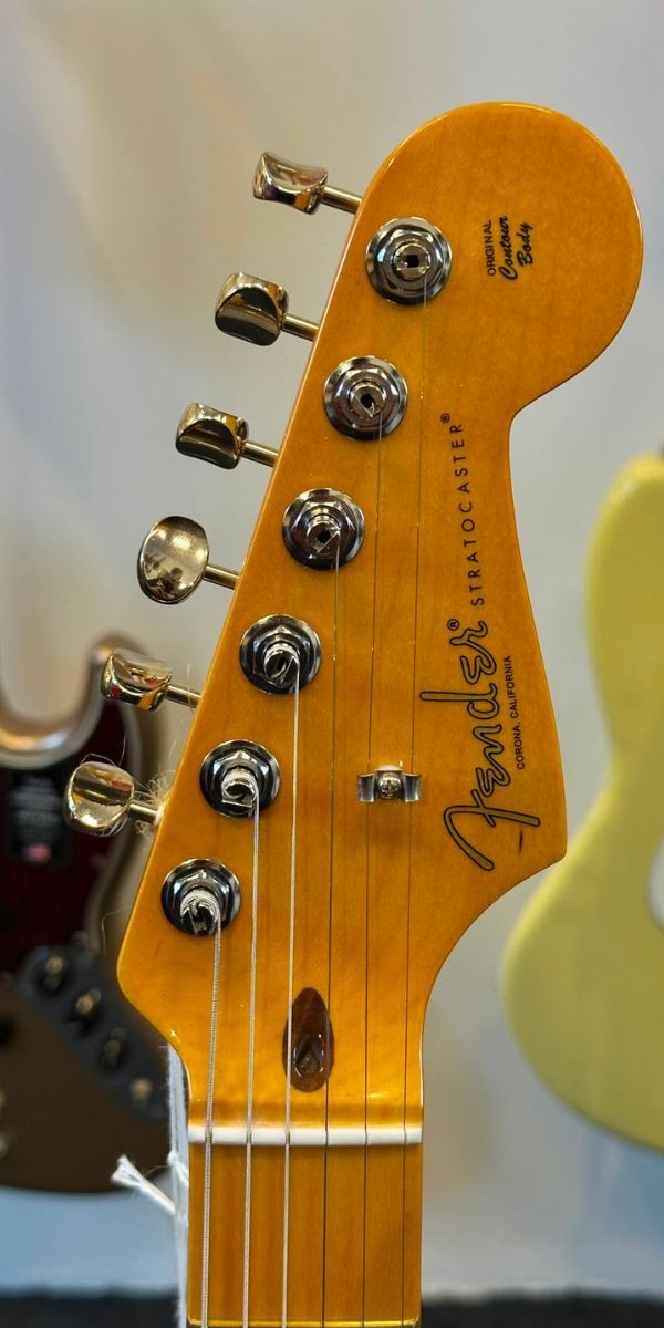 Guitarra Fender American Professional Classic Stratocaster Faded Firemist Gold Maple 