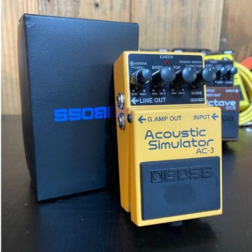 Pedal Boss Ac-3 Acoustic Simulator Para Guitarra Simulador de Violão 
