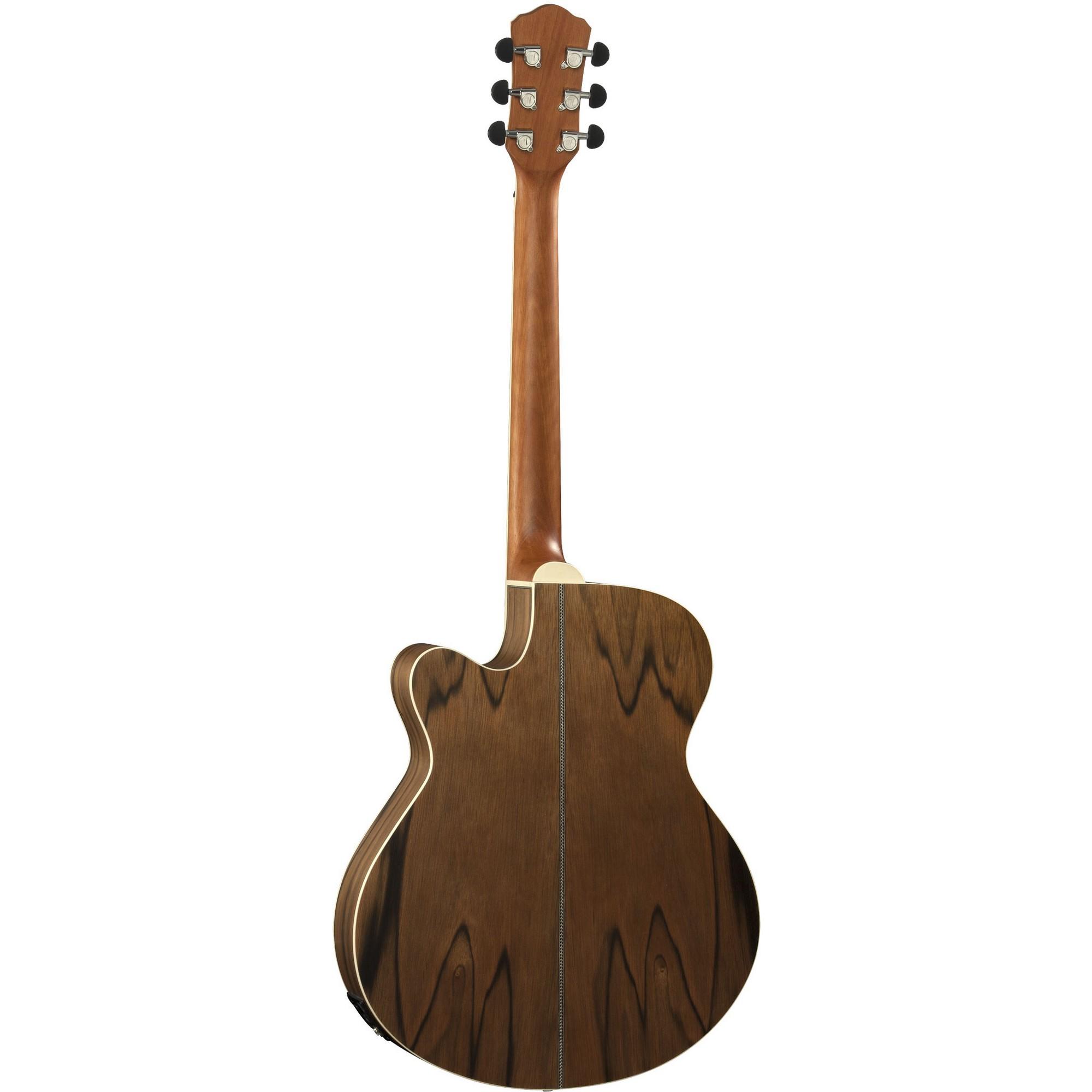 Violão Eletroacústico Mini Jumbo Aço Hmf271 Natural Hofma 