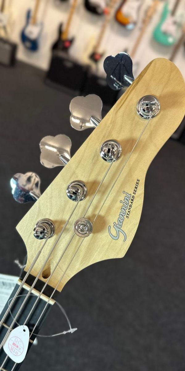 Contrabaixo Jazz Bass Giannini Gb-100 Black 