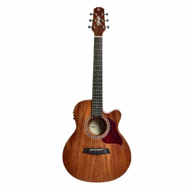 Violão Seizi Mini Kyoto Aço Mahogany Elétrico 