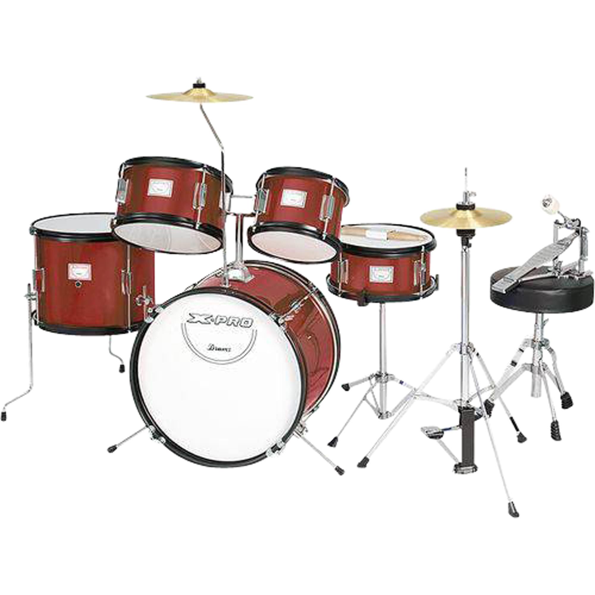 Bateria Infantil jr Plus Vinho Xpro 