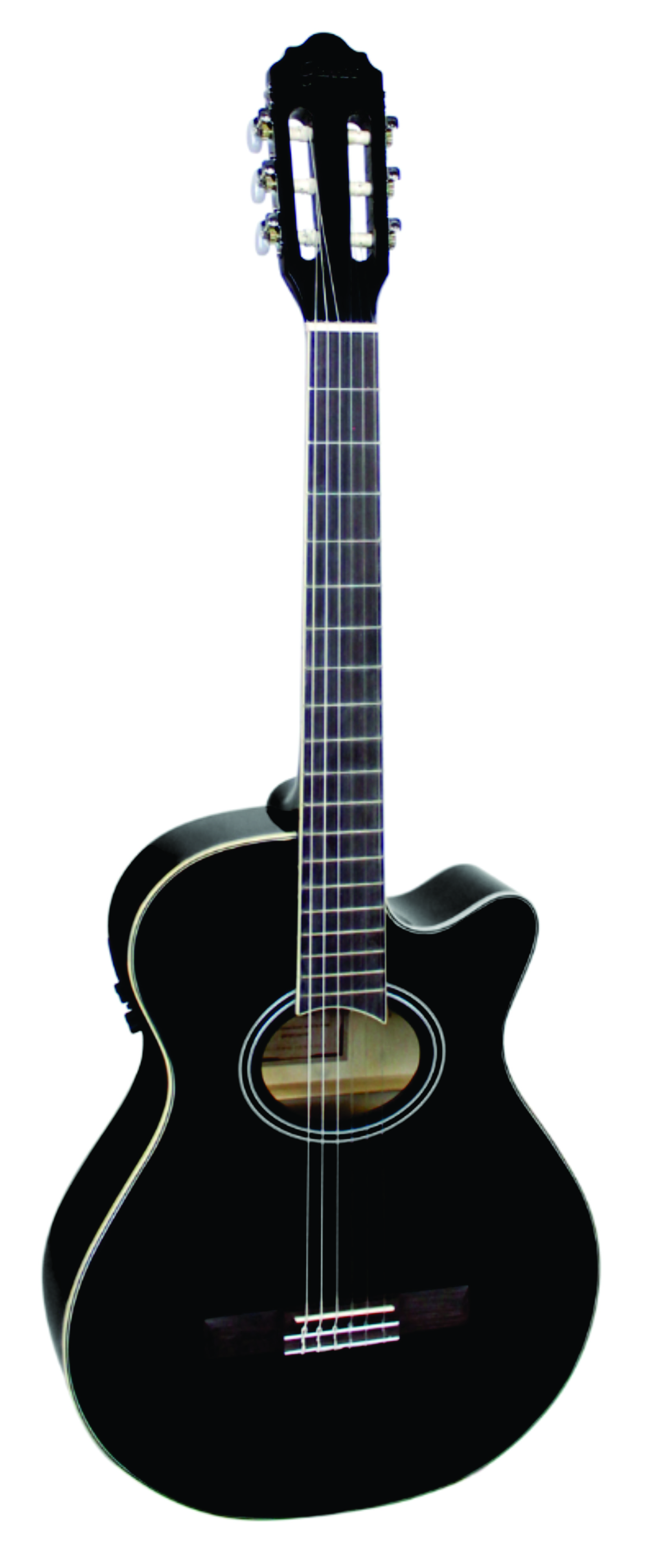 Violão Nylon Elétrico Giannini Gnf-1d Ceq bk 