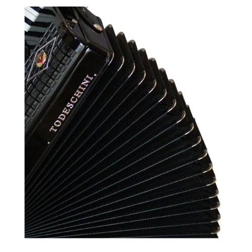 Acordeon Todeschini 41 Teclas e 120 Baixos Preto Com Bag Yw827 
