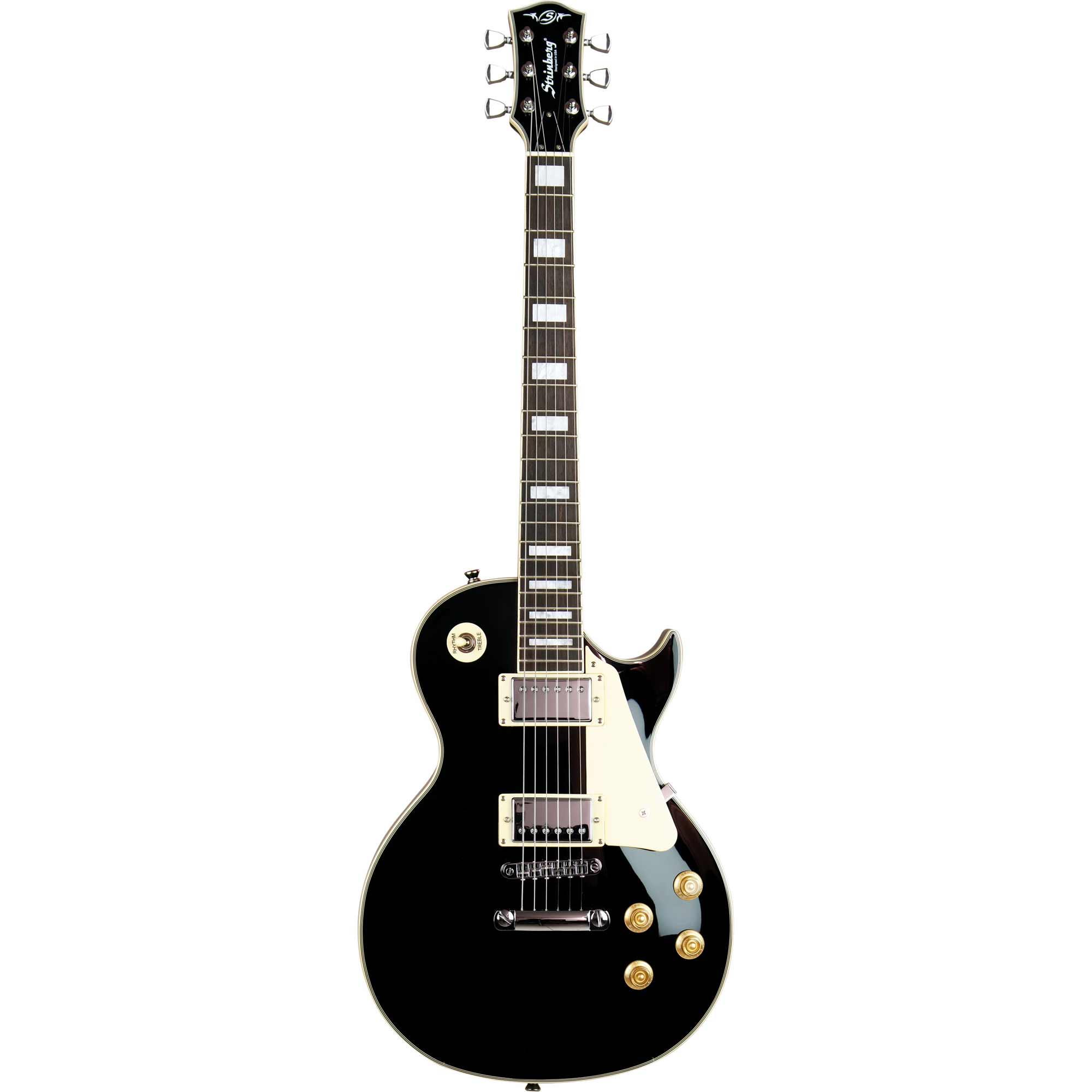 Guitarra Les Paul Clp79 Preta Strinberg 