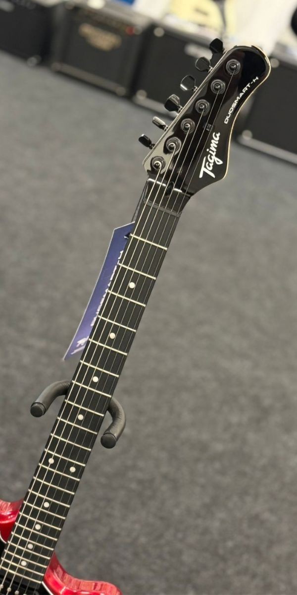 Guitarra Tagima Offset 2h Escala Escura Escudo bk Duo Smart-h Candy Apple 
