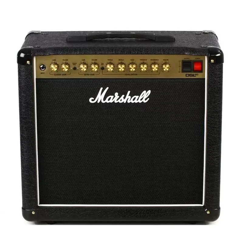 Amplificador Marshall Combo Guitarra Dsl20 Cr-b Valvulado 