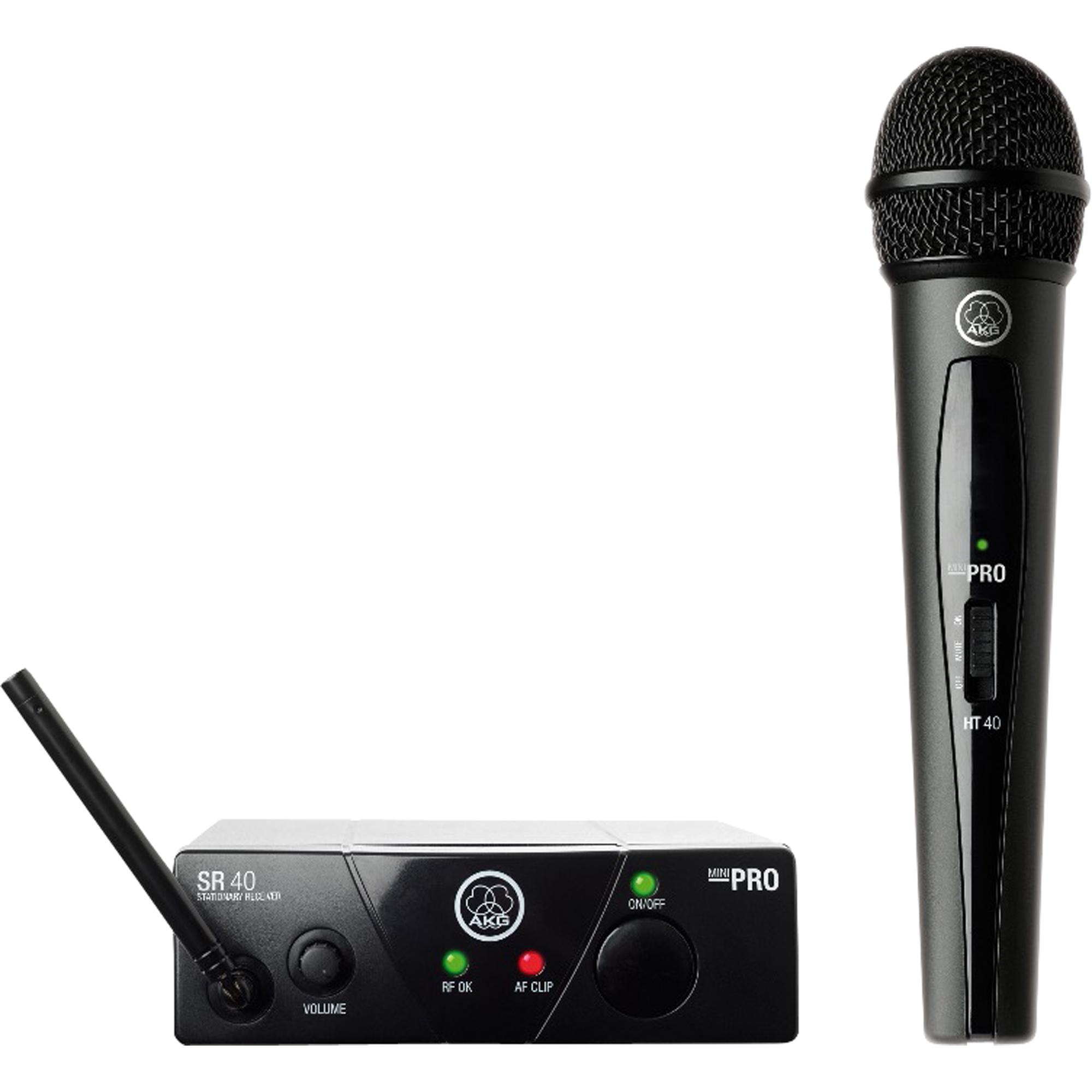 Microfone Wms 40 Mini Vocal b Preto Akg 