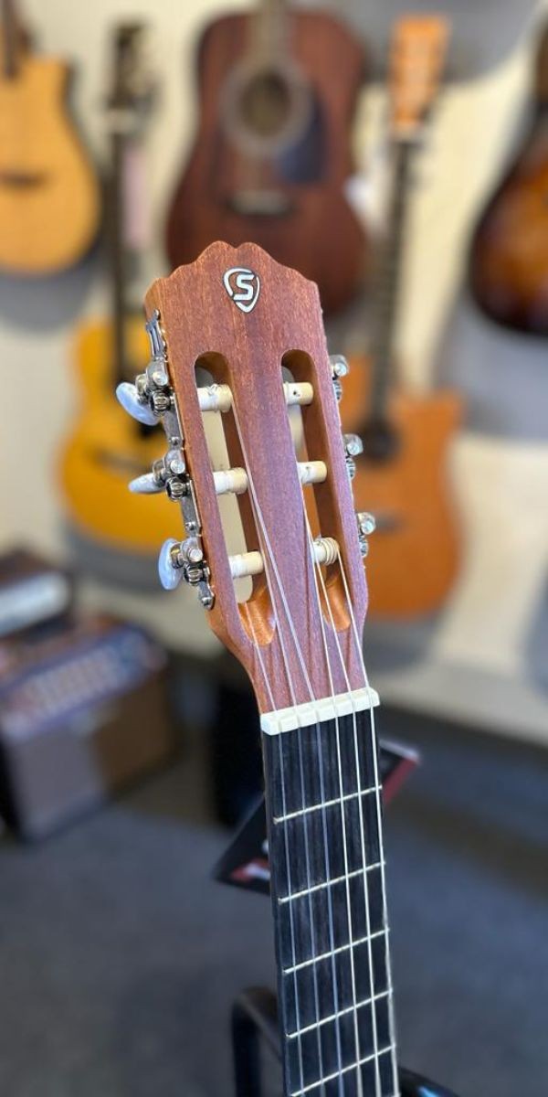 Violão Strinberg Sc200c Canhoto Nylon Eletroacústico Natural 