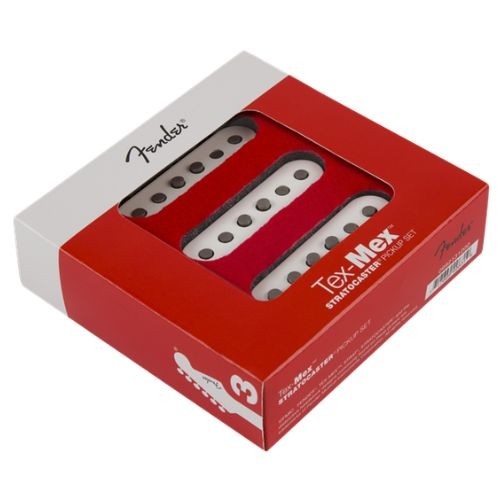 Captadores Fender Tex-mex Strat Set Sss Alnico 5 White Com 3 Unidades 